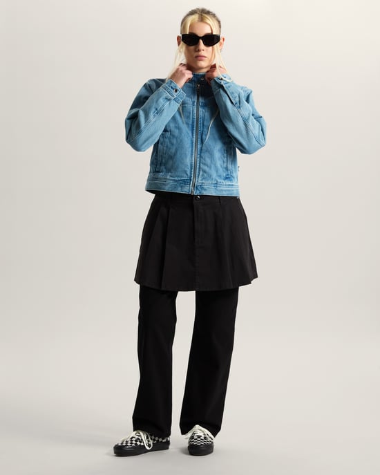 Premium Wmn Pomona Collarless Station Jacket - Image 6