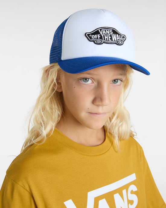 Classic Patch Curved Bill Trucker Hat - Image 4
