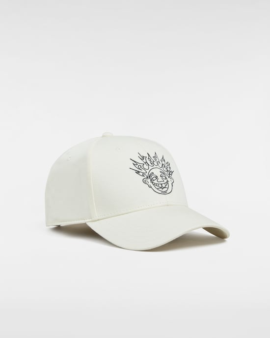 Skate Smile Spike Curve Bill Hat - Image 1