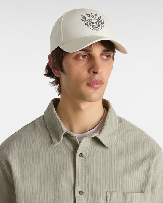 Skate Smile Spike Curve Bill Hat - Image 4