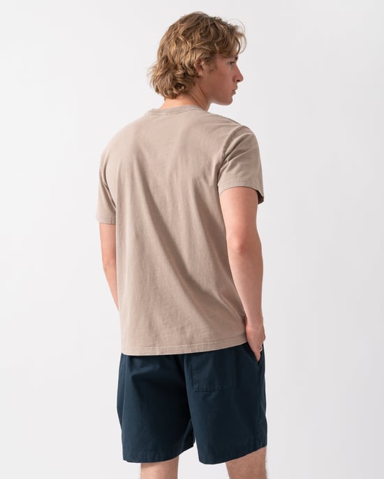 Classic T-Shirt in Tan - Image 2