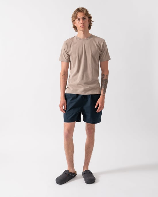 Classic T-Shirt in Tan - Image 3