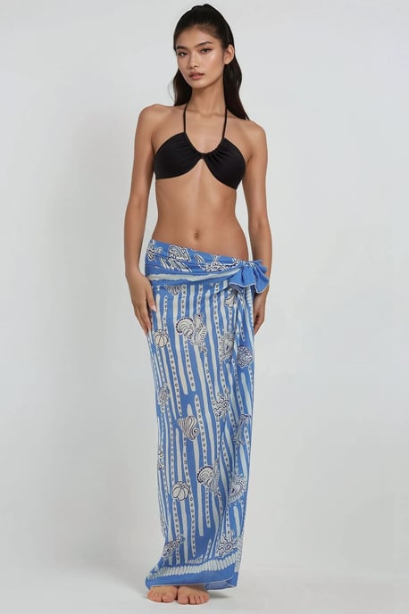 Geprinte Strand Maxi Cover-Up - Image 6