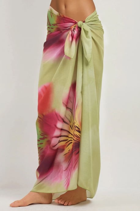 Bedrukte Strand Maxi Cover-Up - Image 6