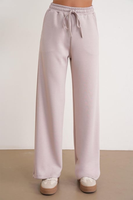 Ronde Hals Gebreid Actief Set met Sweatshirt en Broek - Image 6