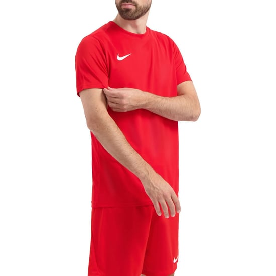 Nike Heren Dry Park VII trui met korte mouwen (Rood) - Image 3