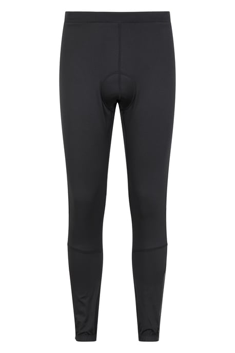 'Paceline' Men's Cycling Leggings Quick Drying Stretchy Bottoms Black - Image 1