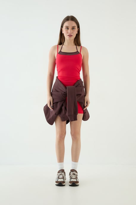 DSGN Studio Sculpt Contrast Internal Padded Vest Top - Image 5