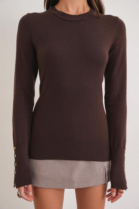 Crew Neck Gebreide Trui - Image 5