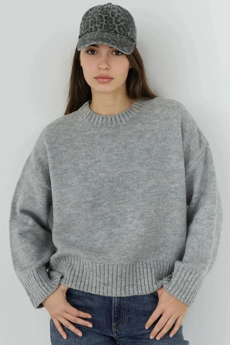 Tjock Crew Neck Extra Mjuk Touch Tröja - Image 1