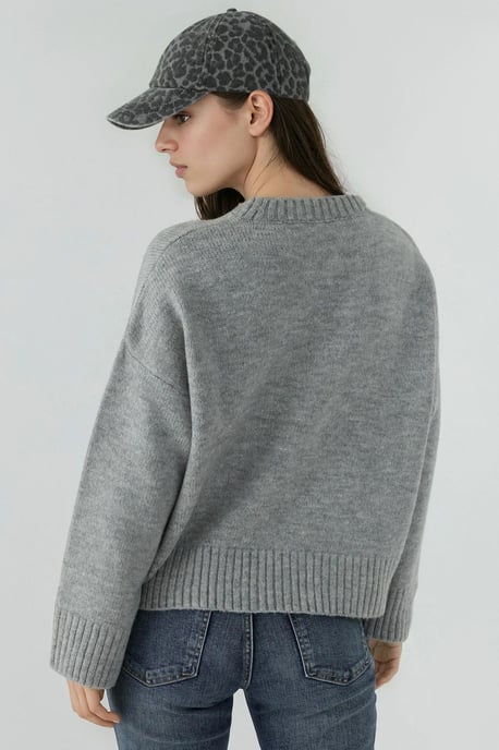 Tjock Crew Neck Extra Mjuk Touch Tröja - Image 2