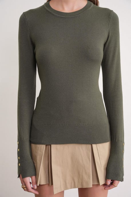 Crew Neck Gebreide Trui - Image 4