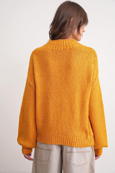Ontspannen Pas Crew Neck Dikke Brei Trui - Image 6