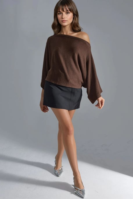 Losse Fit Gebreide Blouse - Image 4