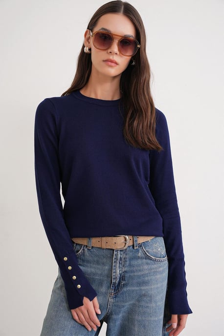 Crew Neck Gebreide Trui - Image 4