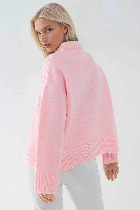 Tjock Crew Neck Extra Mjuk Touch Tröja - Image 2