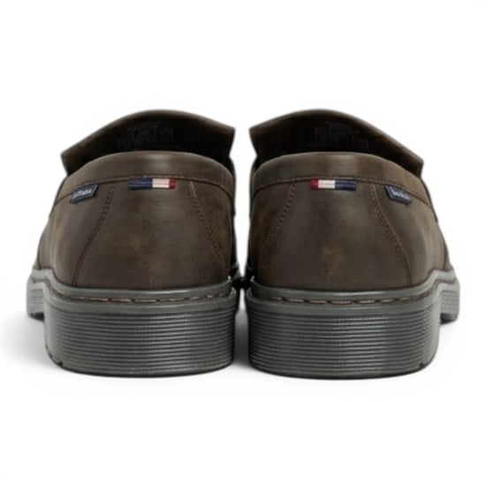 Ben Sherman Men's Brown Leather Tassel Loafer Shoes - Dudley - Image 6