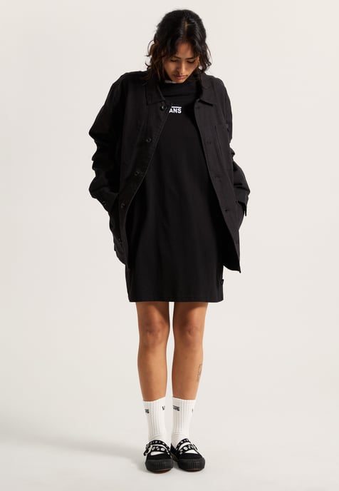 Center Vee Tee Dress - Image 6