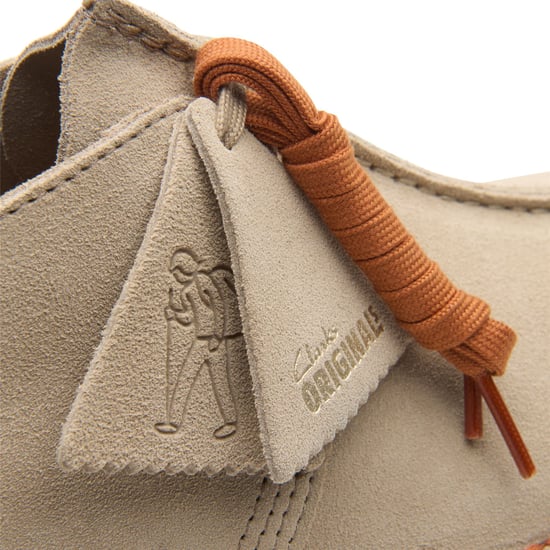 Clarks Originals Desert Trek Suède Heren Beige Veterschoenen - Image 6