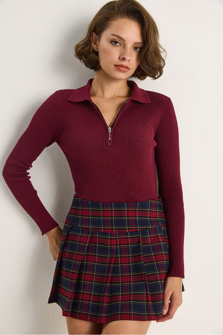 Sweater met Ritskraag - Image 3