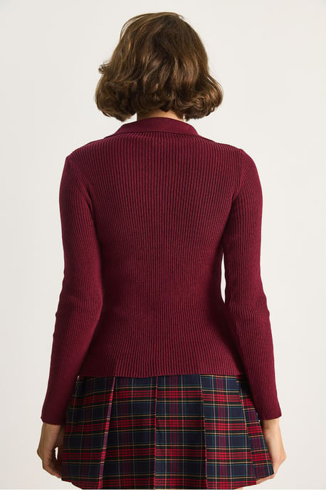 Sweater met Ritskraag - Image 6