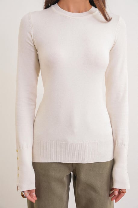Crew Neck Gebreide Trui - Image 5