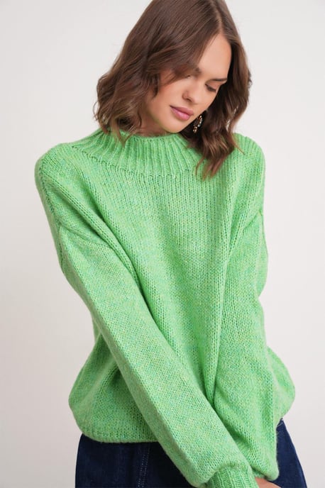 Ontspannen Pas Crewneck Dikke Gebreide Trui - Image 4