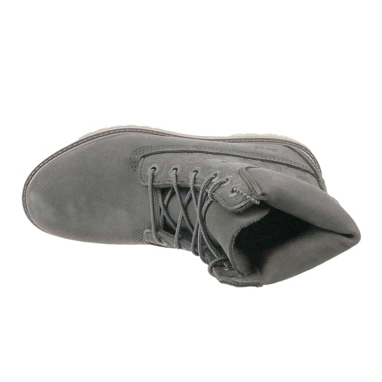 Timberland Womens/Ladies 6 In Premium Leather Hiking Boots (Grey) - Image 3