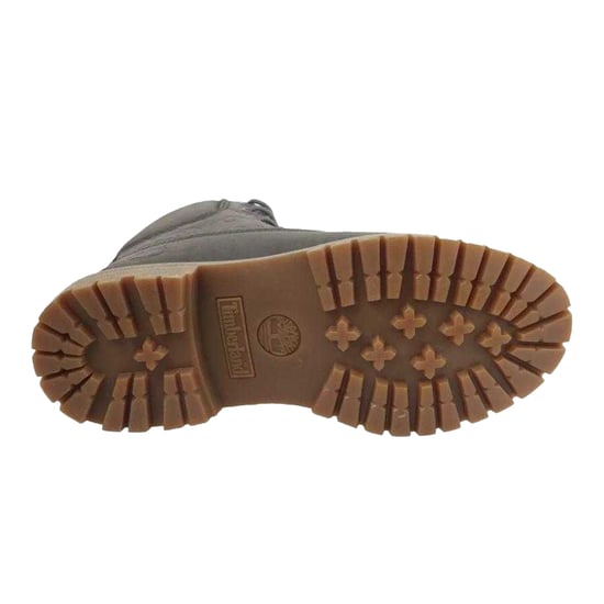 Timberland Womens/Ladies 6 In Premium Leather Hiking Boots (Grey) - Image 4