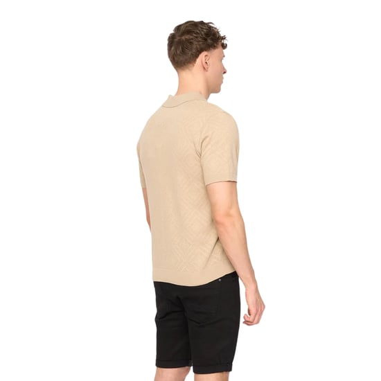Duck and Cover Heren Dedham Poloshirt (Steen) - Image 2