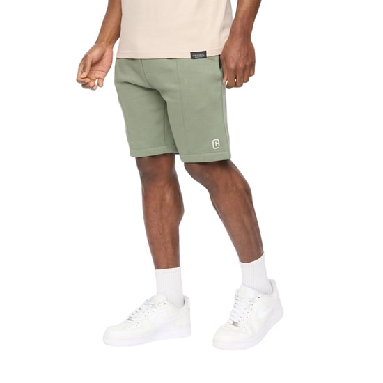 Crosshatch Heren Bardon Casual Shorts (Olijf) - Image 3