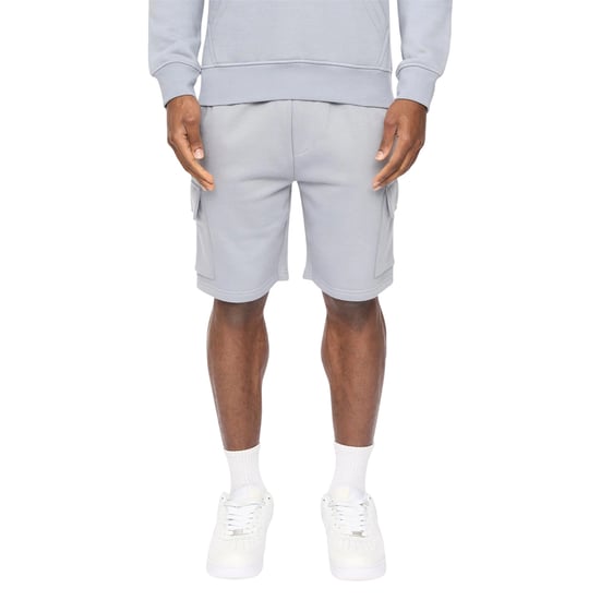 Crosshatch Heren Bardon Cargo Shorts (Staalblauw) - Image 1