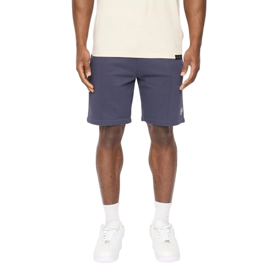 Crosshatch Mens Bardon Casual Shorts (Navy) - Image 1