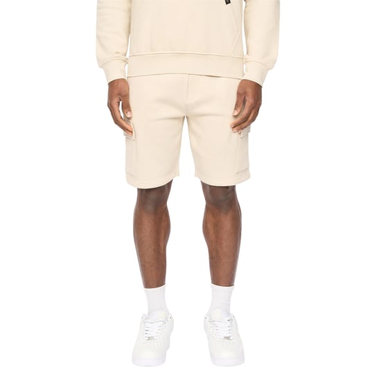 Crosshatch Heren Bardon Cargo Shorts (Lichtgrijs) - Image 1