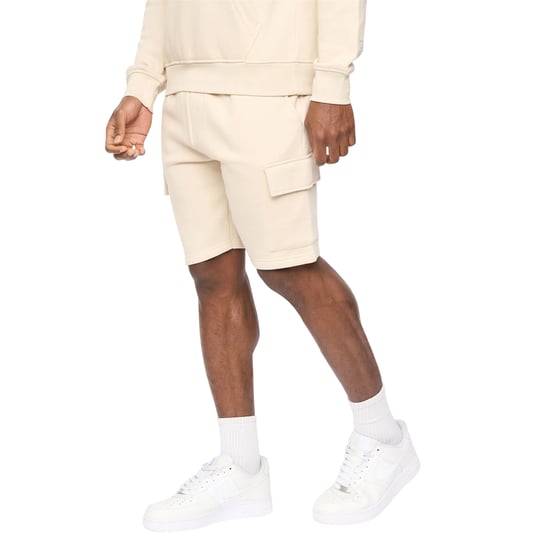 Crosshatch Heren Bardon Cargo Shorts (Lichtgrijs) - Image 3