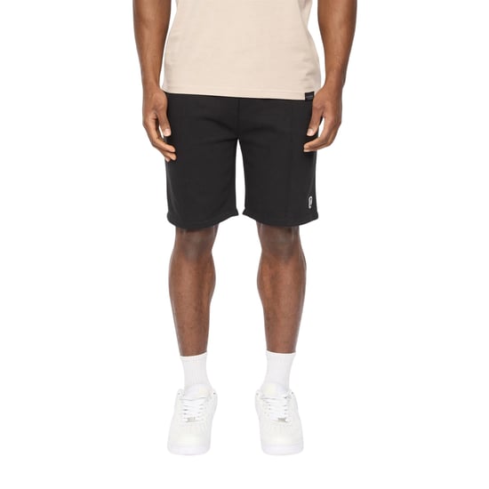 Crosshatch Mens Bardon Casual Shorts (Black) - Image 1