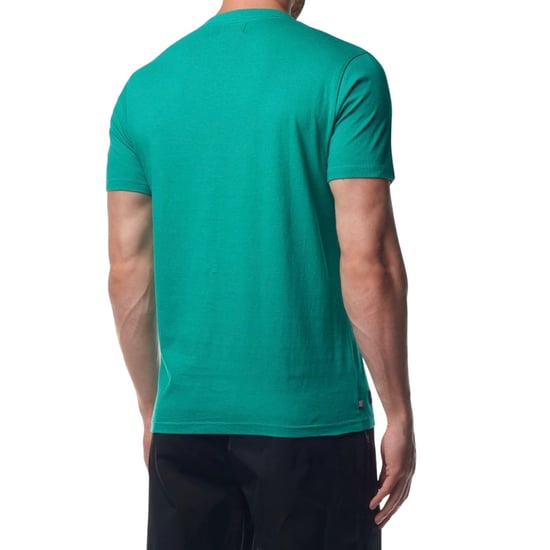 Aquascutum Active Beach Basic Big Logo Green T-shirt - Image 4