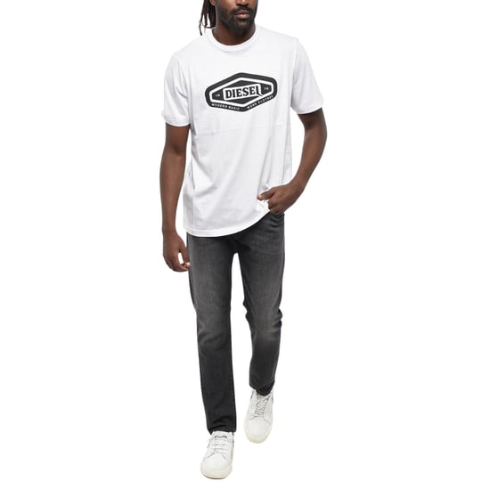Diesel Modern Basic Logo Wit T-shirt - Image 4