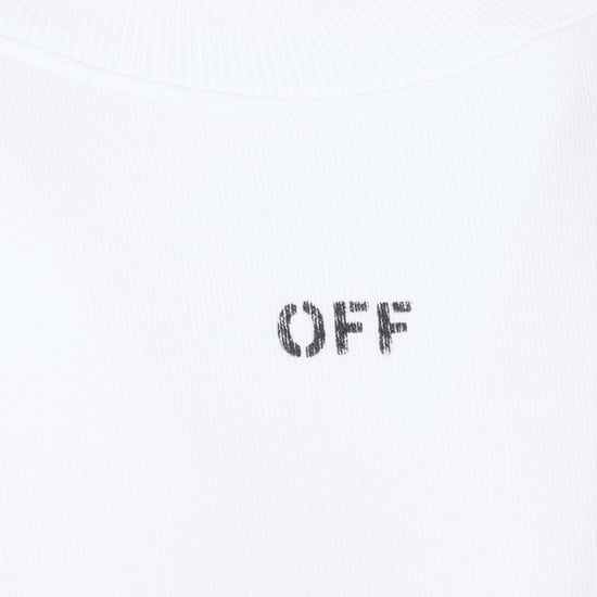 Off-white Off Stamp Skate Crewneck Vit - Image 3