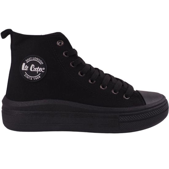 Lee Cooper Womens/Ladies Logo Ankle Boots (Black) - Image 1