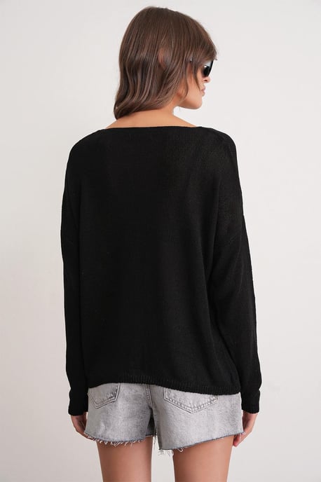 Oversized Bootletter Trui - Image 6