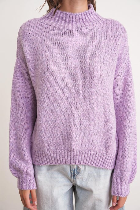 Relaxed Fit Crew Neck Dikke Gebreide Trui - Image 4