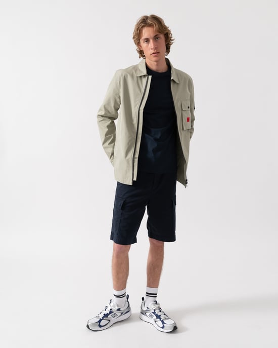 Emmond Overshirt in Silver - Image 4