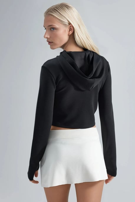 Hooded Zip-Up Regular Fit Jas - Image 3