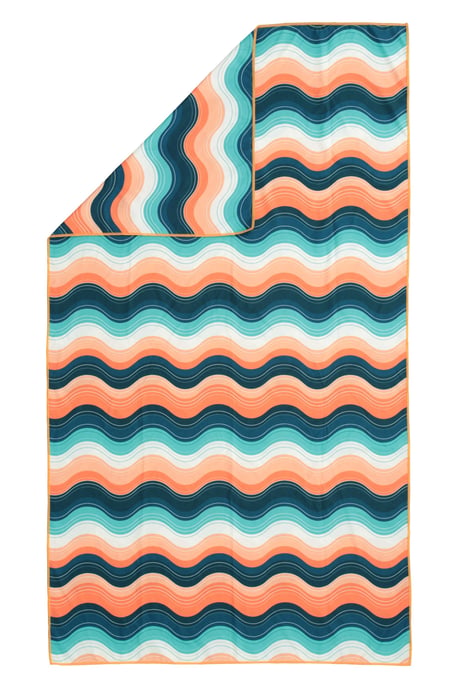 Printed Microfibre Towel Highly Absorbent Quick Dry Lightweight with Carry Bag Multicolour - Image 2