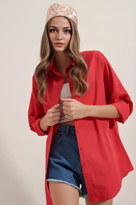 Oversized Poplin 2-Pack Shirt - Image 1