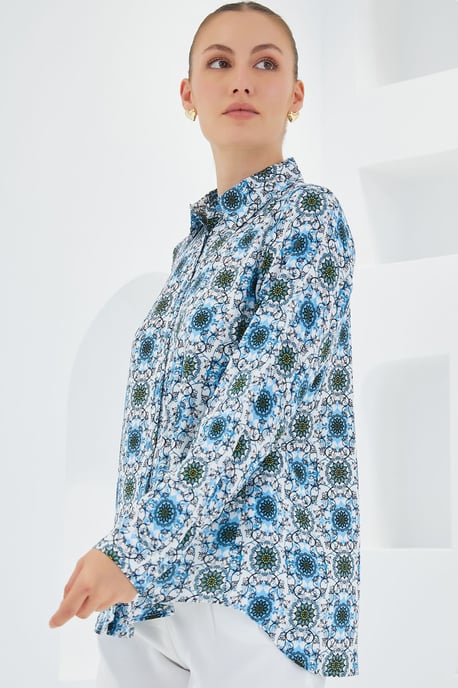 Gestreepte Lange Mouwen Shirt - Image 3