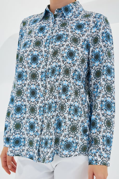 Gestreepte Lange Mouwen Shirt - Image 4