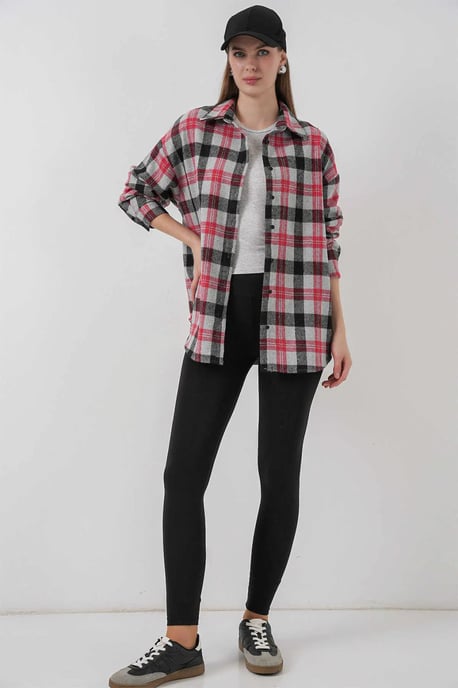 Regular Fit Flannel Shirt - Image 2