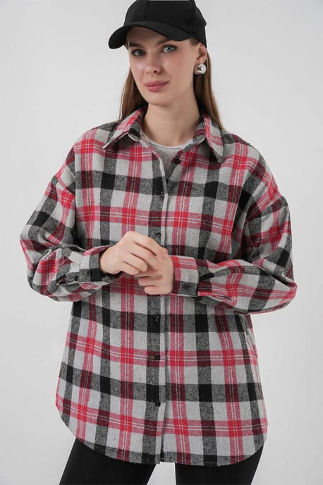 Regular Fit Flannel Shirt - Image 4
